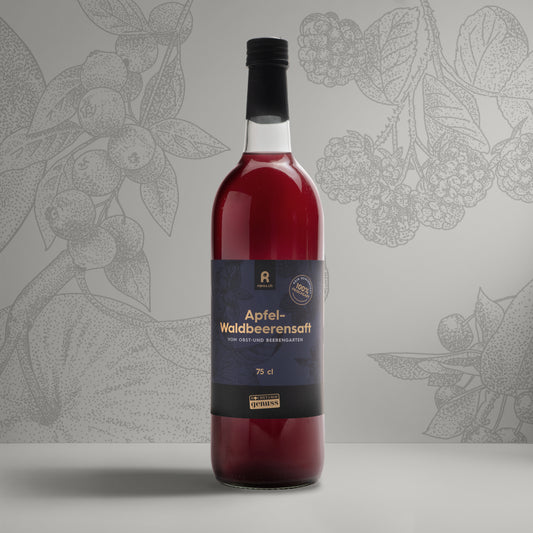 Apfel- Waldbeerensaft