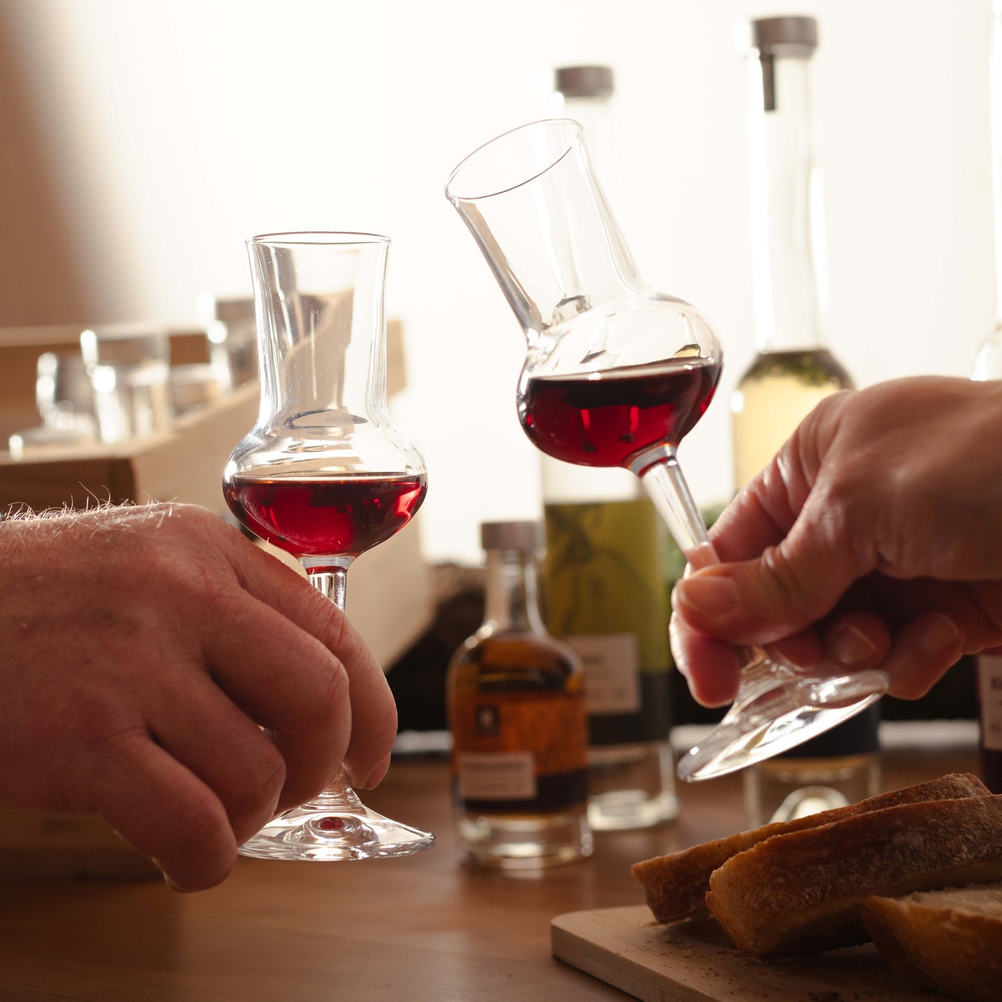 Degustation Spirituosen